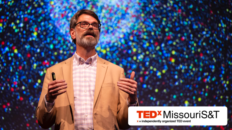 Prof C Speaking at TedX Event