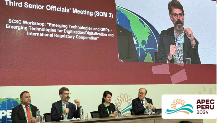 Speaking at APEC Conference